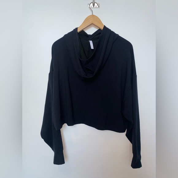 Fabletics Eco-Conscious Crop Terry Pullover Hoodie Small - Picture 6 of 7